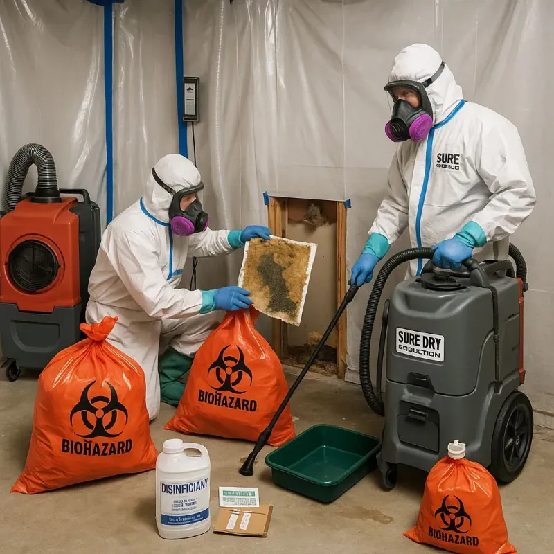 Contaminated Water Handling Protocols process in Springfield, NE